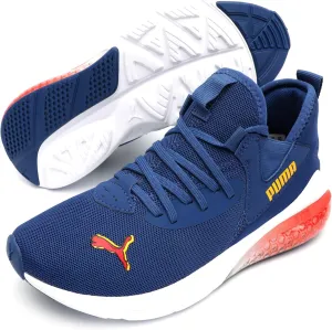 PUMA Unisex-Child unisexchild Cell Vive Running Shoe, Blackcastlerock, 5.5 Big Kid US