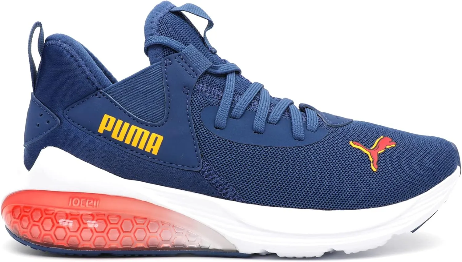 PUMA Unisex-Child unisexchild Cell Vive Running Shoe, Blackcastlerock, 5.5 Big Kid US