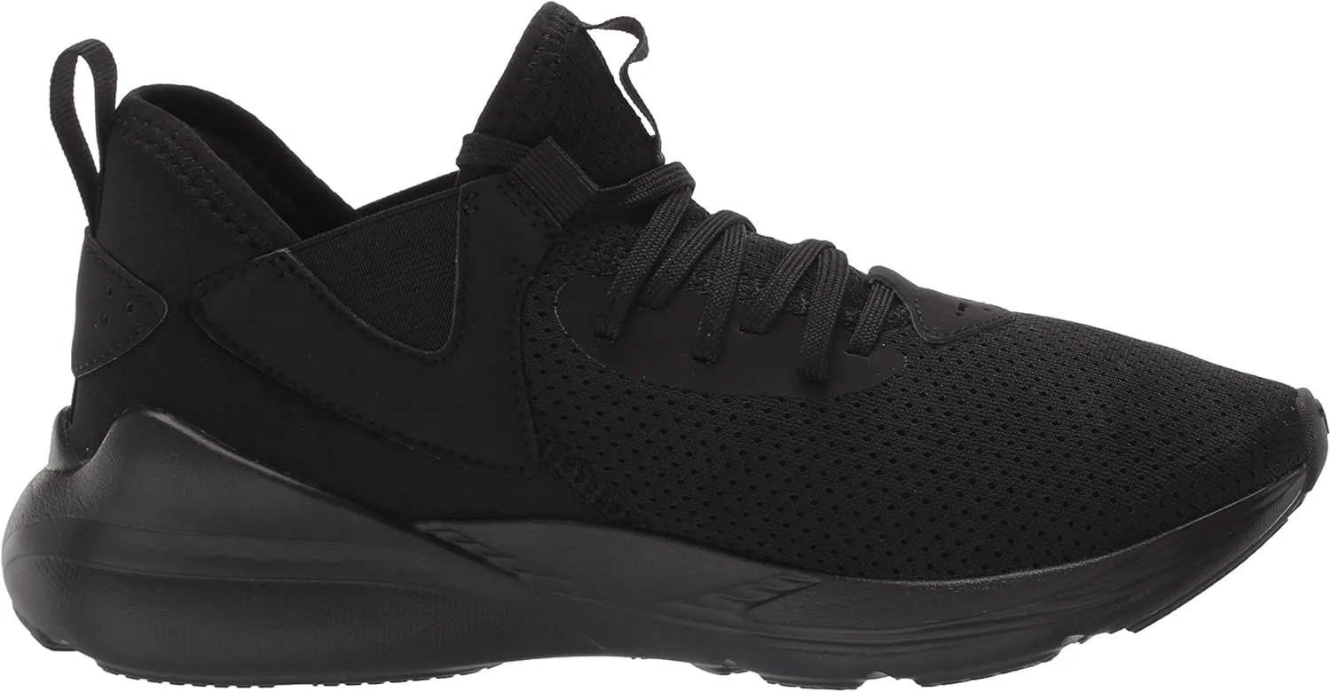 PUMA Unisex-Child unisexchild Cell Vive Running Shoe, Blackcastlerock, 5.5 Big Kid US