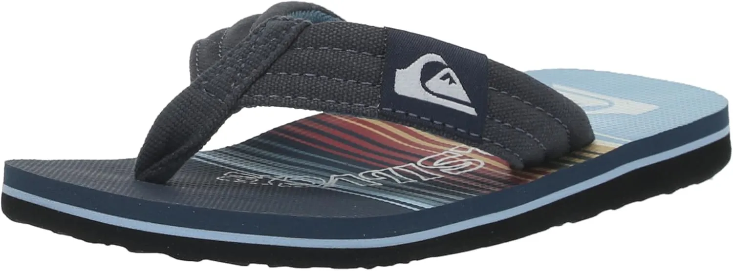 Quiksilver Boy's Molokai Layback Ii Flip Flop Sandal Youth