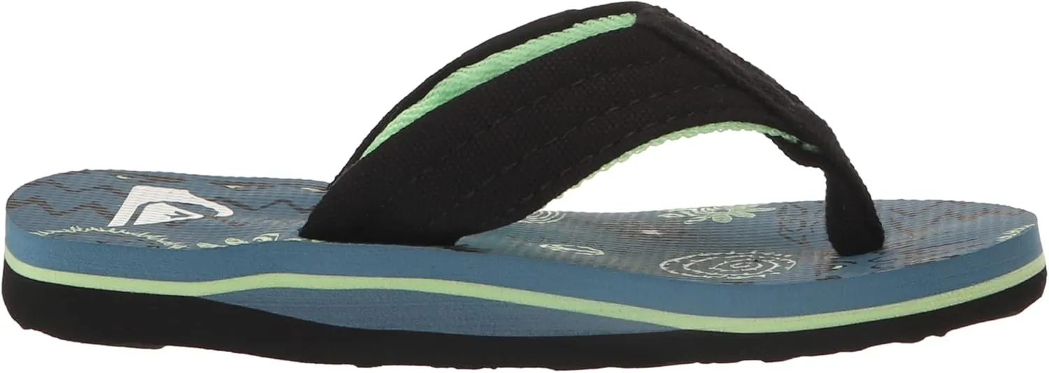 Quiksilver Boy's Molokai Layback Ii Flip Flop Sandal Youth