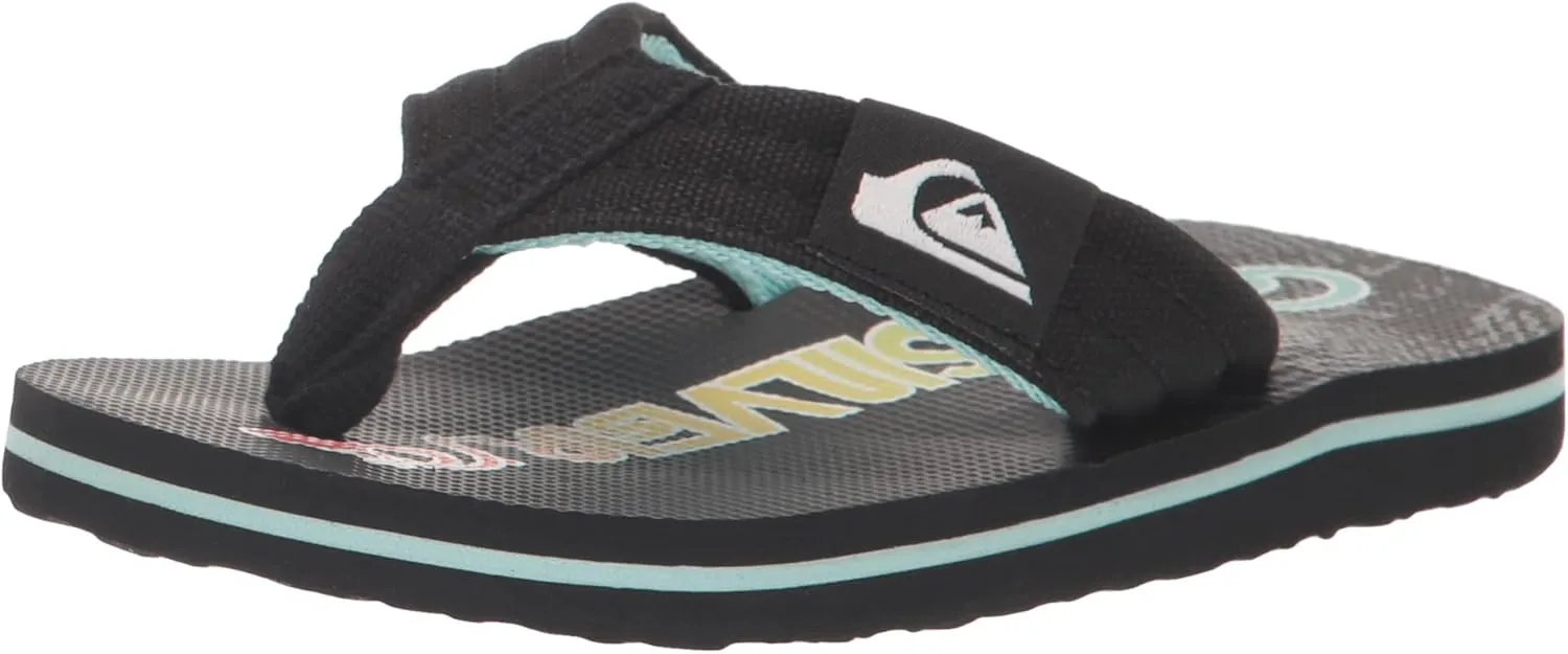 Quiksilver Boy's Molokai Layback Ii Flip Flop Sandal Youth