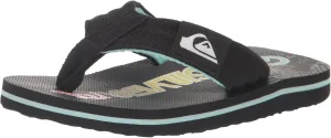 Quiksilver Boy's Molokai Layback Ii Flip Flop Sandal Youth