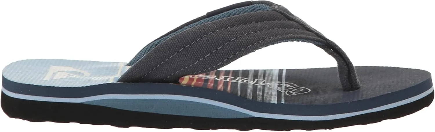 Quiksilver Boy's Molokai Layback Ii Flip Flop Sandal Youth
