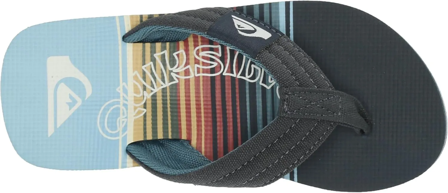 Quiksilver Boy's Molokai Layback Ii Flip Flop Sandal Youth