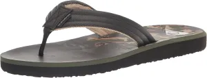 Quiksilver Men's Carver Print Sandal Flip-Flop