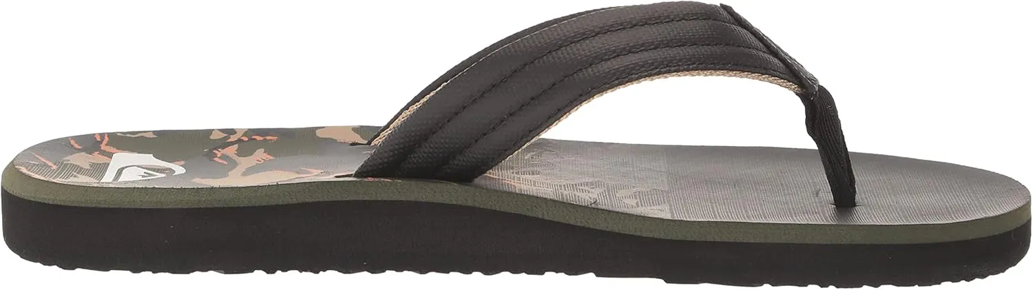 Quiksilver Men's Carver Print Sandal Flip-Flop