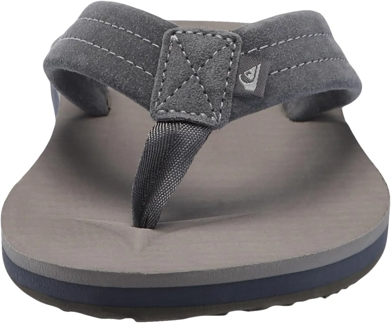 Quiksilver Men's Carver Suede Core 3 Point Flip Flop Athletic Sandal