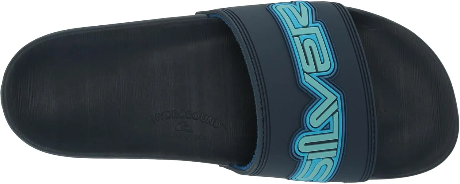 Quiksilver Men's Rivi Wordmark Ii Slide Sandal