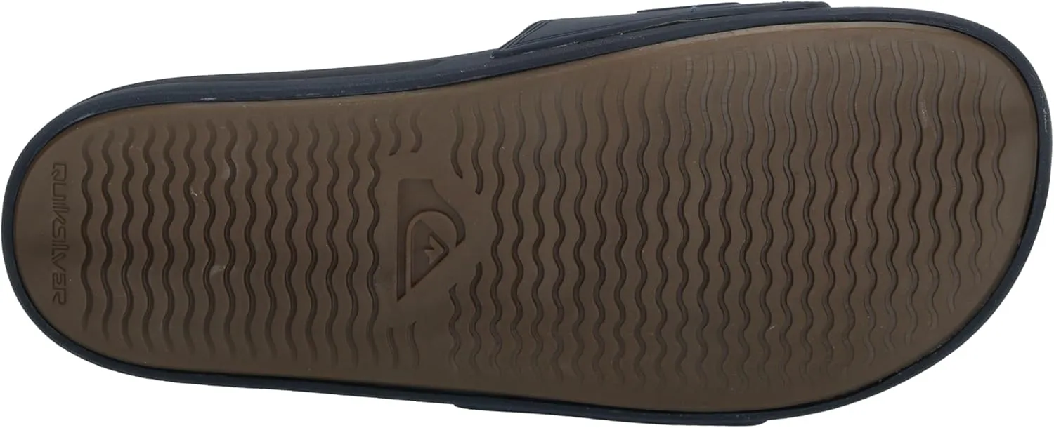 Quiksilver Men's Rivi Wordmark Ii Slide Sandal
