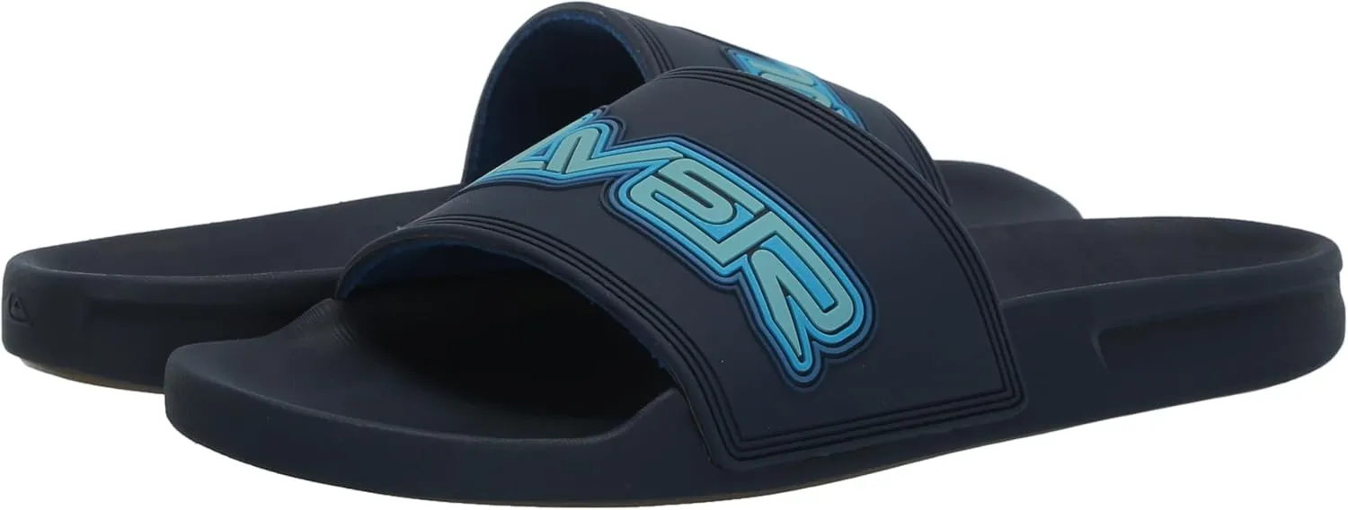 Quiksilver Men's Rivi Wordmark Ii Slide Sandal
