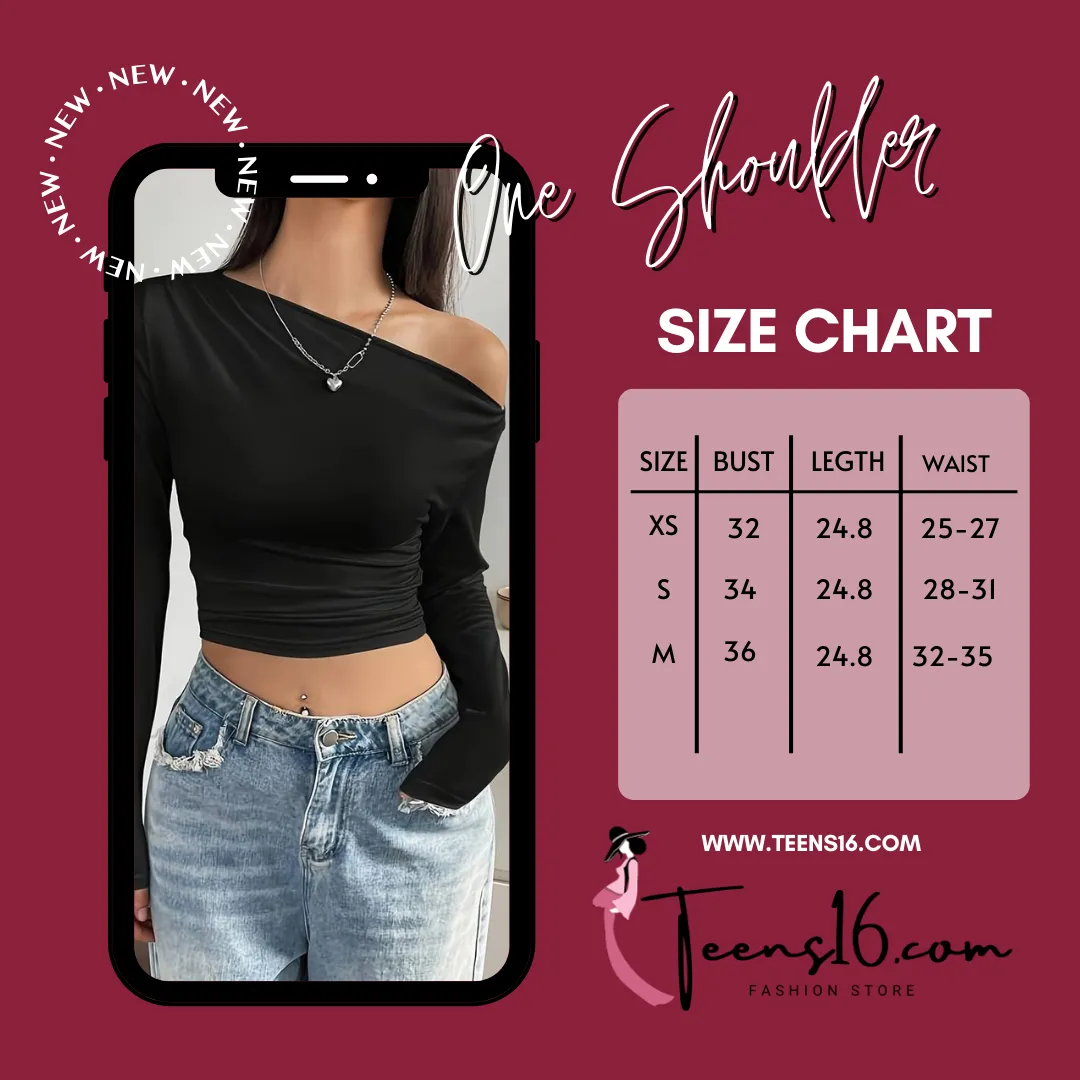 "Teens16 Sleek Shoulder Tee"