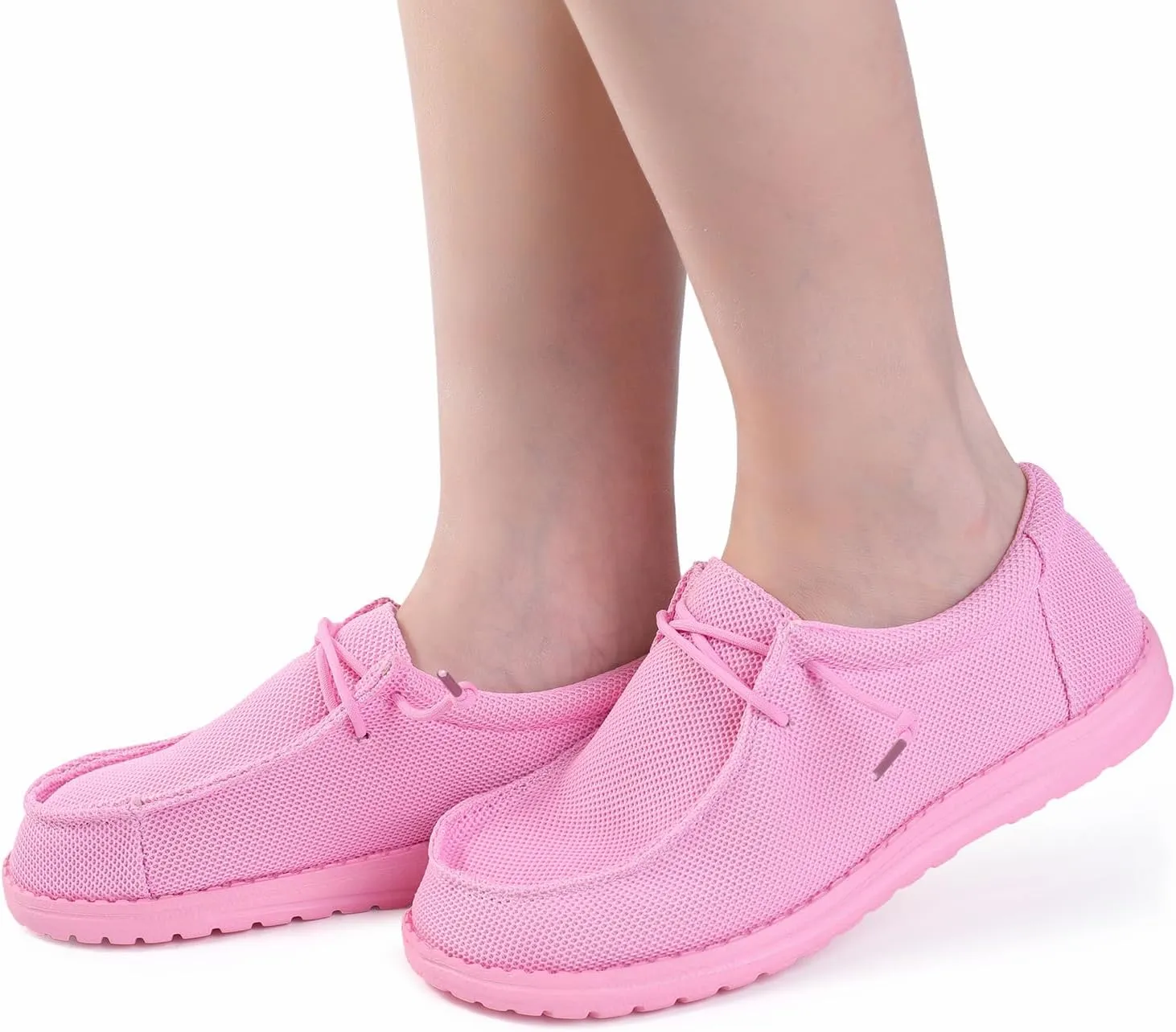 RACHAPE Cow Print Shoes Canvas Sneakers for Women Slip-Ons Flats Ladies Loafers