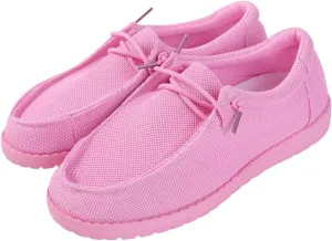 RACHAPE Cow Print Shoes Canvas Sneakers for Women Slip-Ons Flats Ladies Loafers