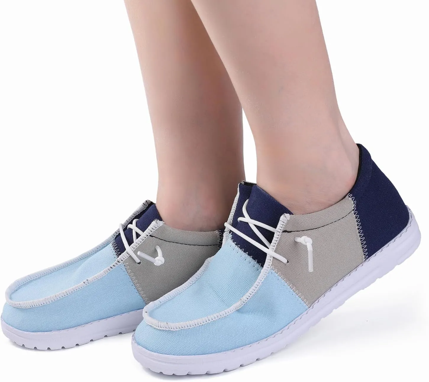RACHAPE Womens Shoes Sneakers Boho Blanket Shoes Multiple Colors Women's Lace Up Loafers | Comfortable & Light-Weight