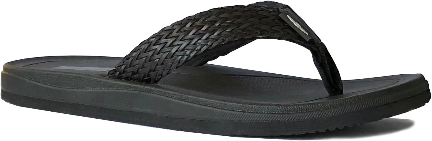 REDVOLUTION Women's Rhinestone Sandals Soft Platform Footbed Midsole Fashion Flip Flop