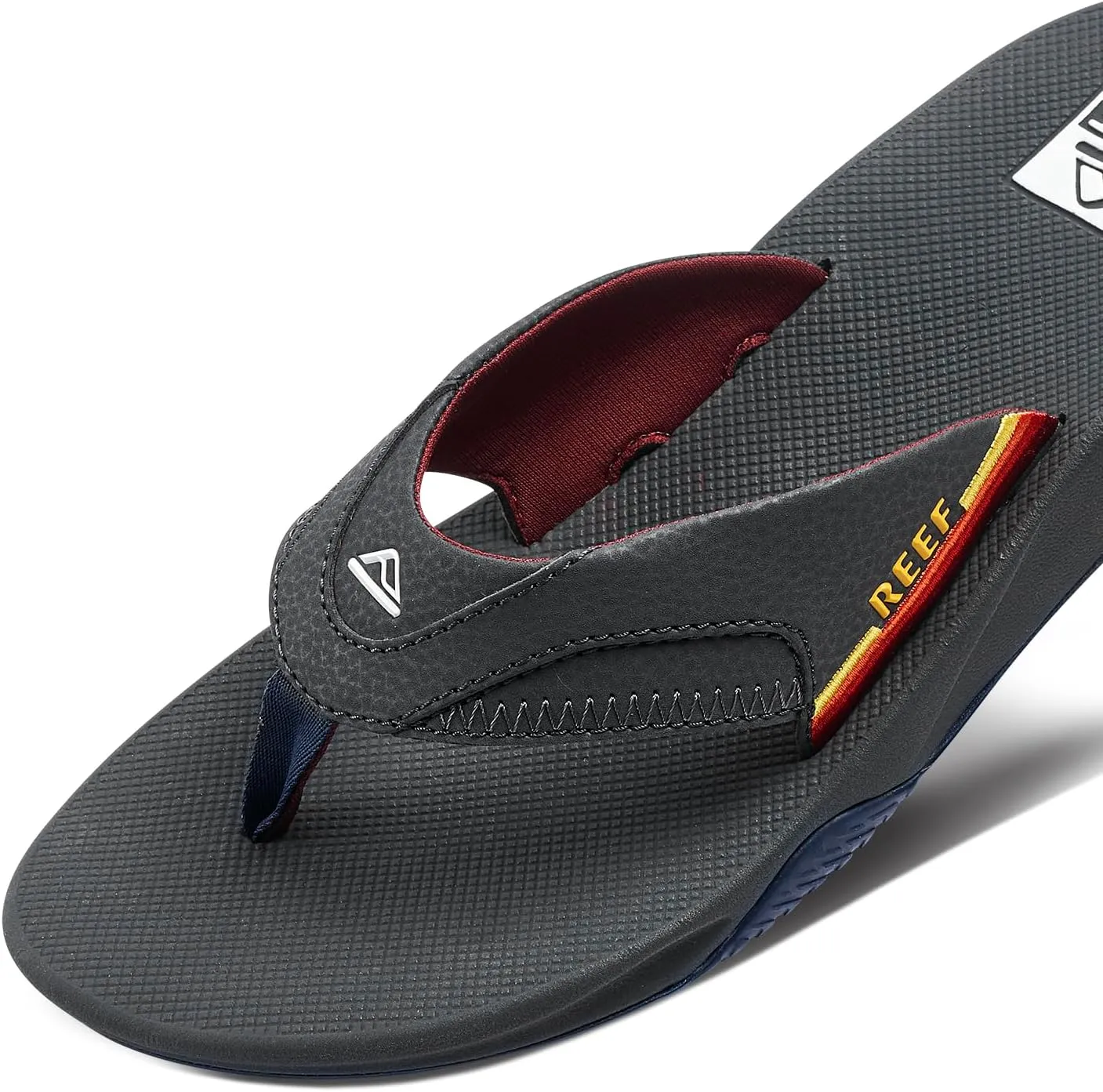 REEF Fanning Men's Bottle Opener Flip Flop, Arch Support, Durable Outsole, Water Friendly
