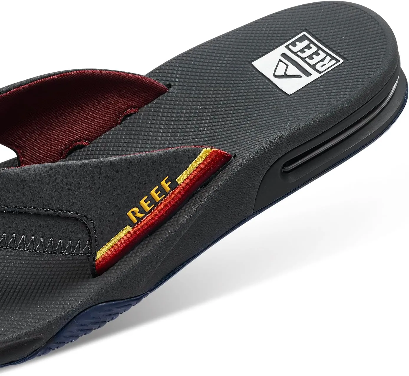 REEF Fanning Men's Bottle Opener Flip Flop, Arch Support, Durable Outsole, Water Friendly