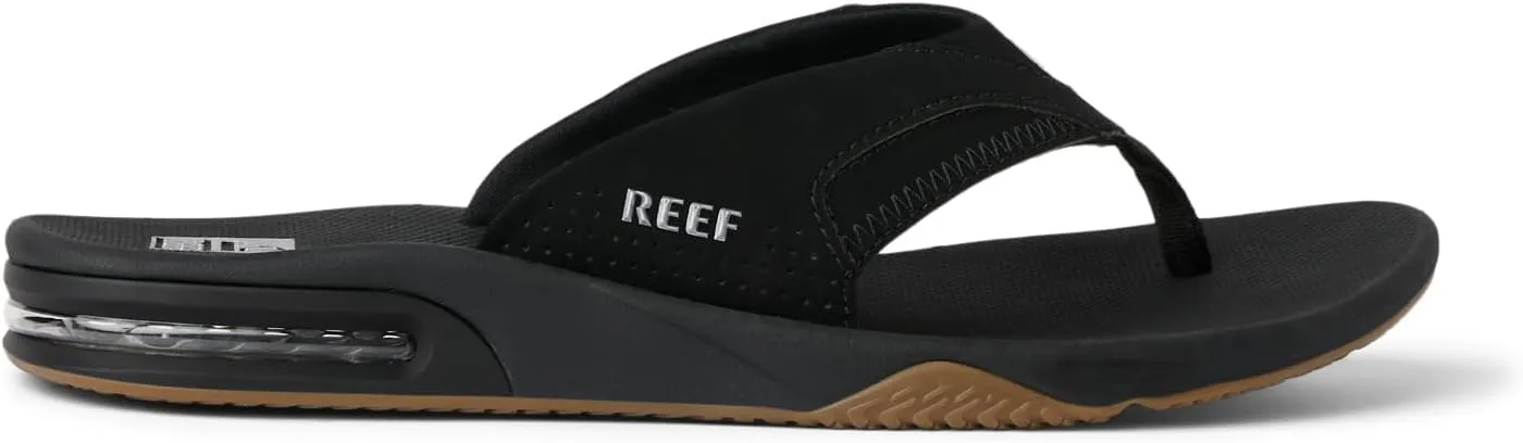 REEF Fanning Men's Bottle Opener Flip Flop, Arch Support, Durable Outsole, Water Friendly