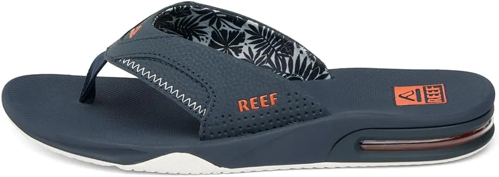 REEF Fanning Men's Bottle Opener Flip Flop, Arch Support, Durable Outsole, Water Friendly