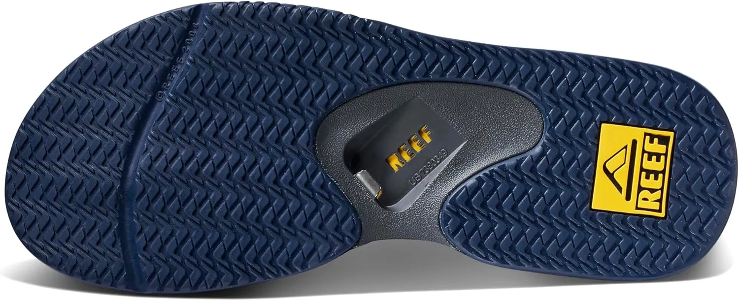 REEF Fanning Men's Bottle Opener Flip Flop, Arch Support, Durable Outsole, Water Friendly