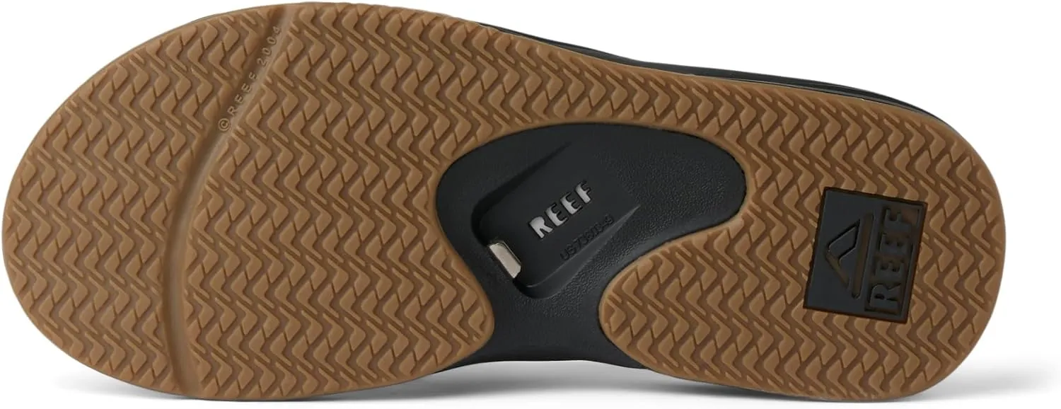 REEF Fanning Men's Bottle Opener Flip Flop, Arch Support, Durable Outsole, Water Friendly