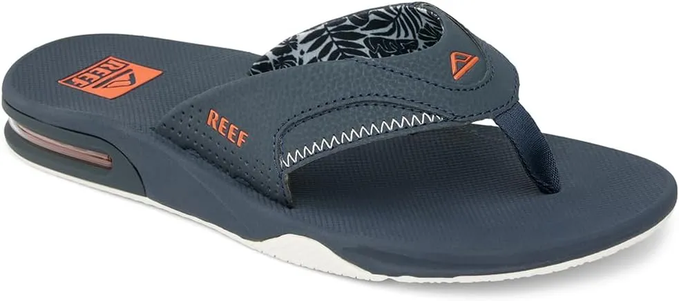 REEF Fanning Men's Bottle Opener Flip Flop, Arch Support, Durable Outsole, Water Friendly