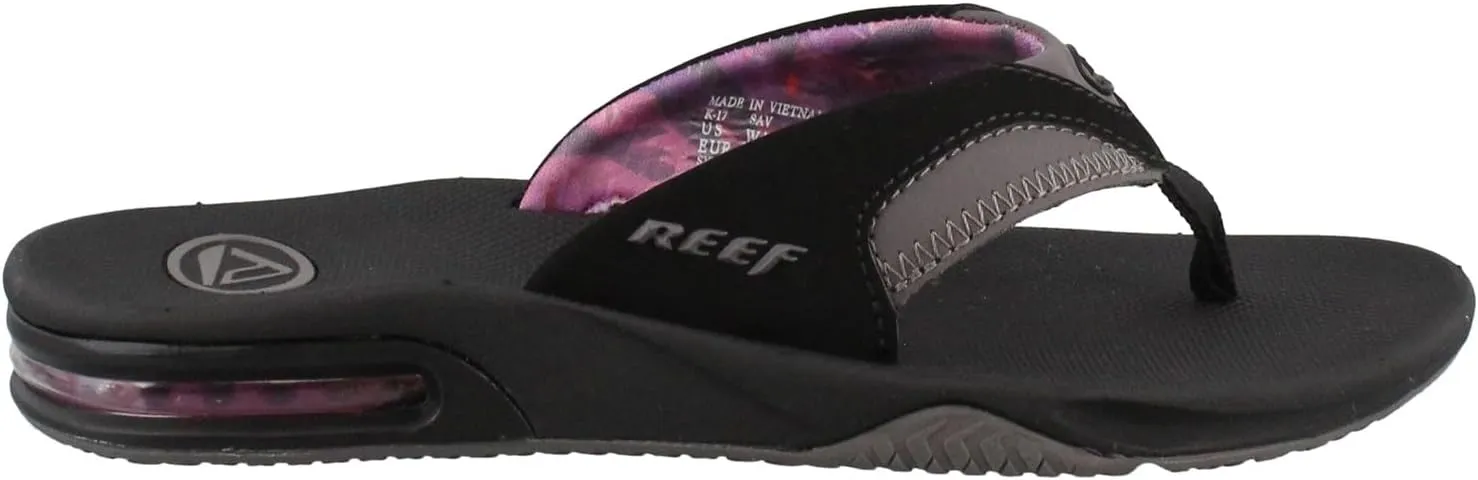 REEF Fanning Women's Bottle Opener Flip Flop, Arch Support, Durable Outsole, Water Friendly