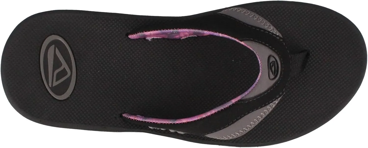 REEF Fanning Women's Bottle Opener Flip Flop, Arch Support, Durable Outsole, Water Friendly