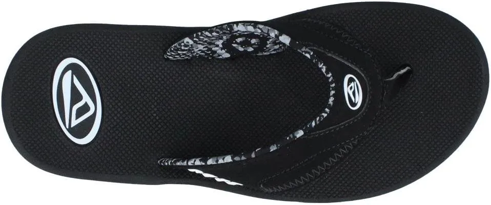 REEF Fanning Women's Bottle Opener Flip Flop, Arch Support, Durable Outsole, Water Friendly