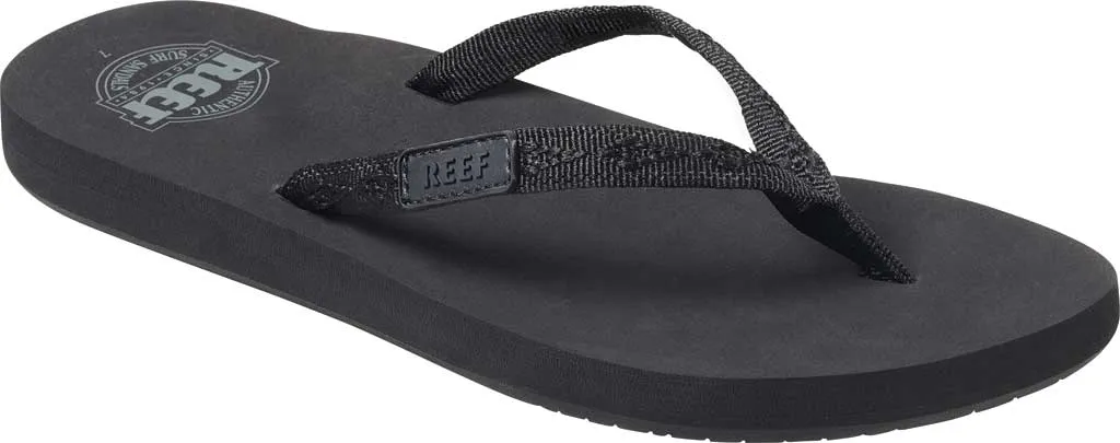 Reef Ginger Women's Black Black RF001660 Casual Sandals Flip Flops
