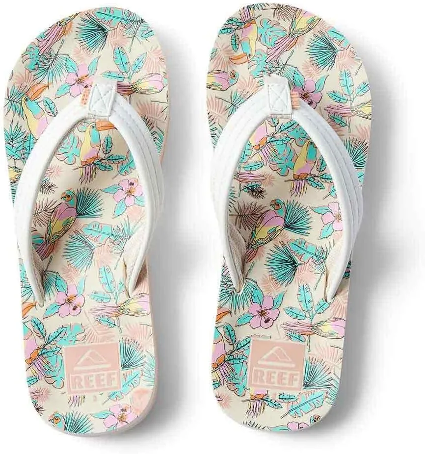 REEF Kids Ahi Unisex-Child Beach Flip Flop, Soft Cushion Footbed, Water Friendly