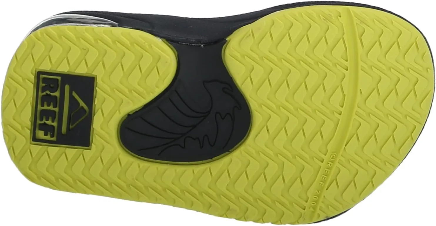 REEF Toddler/Little Kid Fanning Flip Flop, Arch Support, Durable Outsole, Water Friendly, Backstrap