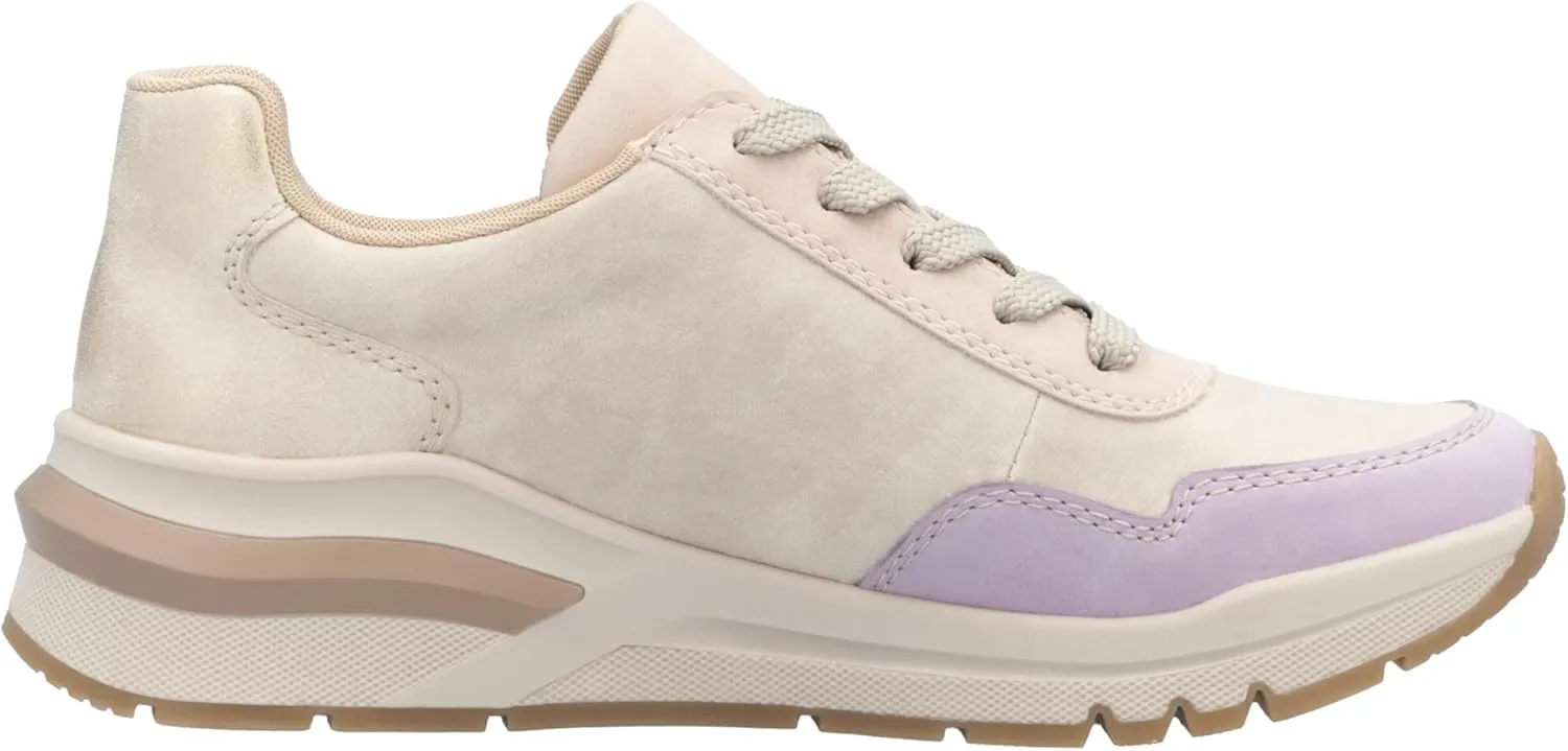 Rieker Women's comfortable shoes, M6601, women's lace-up shoes, loose insole