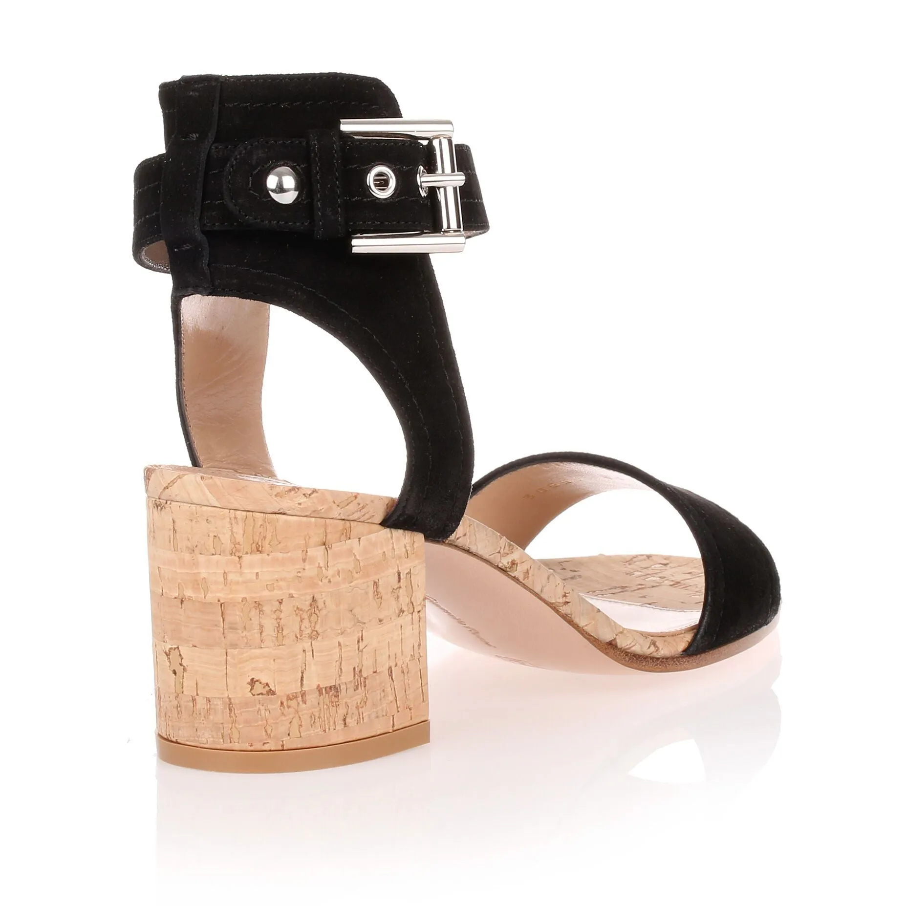 Rikki Low black suede sandal