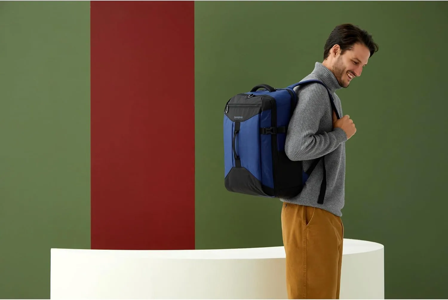 Samsonite Andante 2 Travel Backpack, One Size, Navy/Black