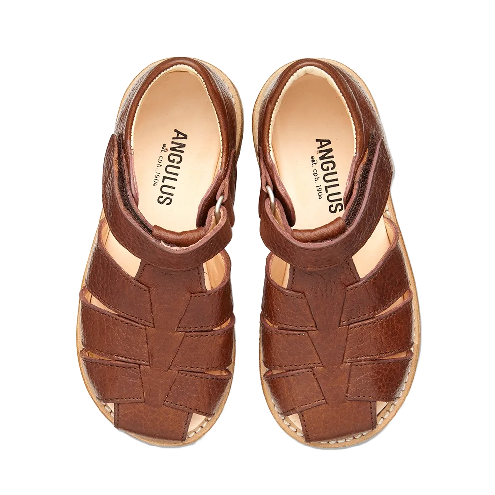Sandal with adjustable velcro closure