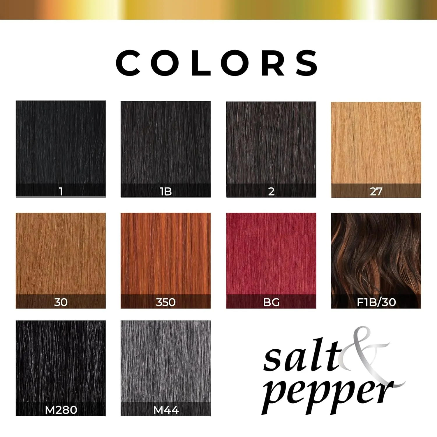 Sensationnel Empire Human Hair Wig - Salt And Pepper Bliss Contouring Mesh Cap Heat Safe (30 LIGHTAUBURN)