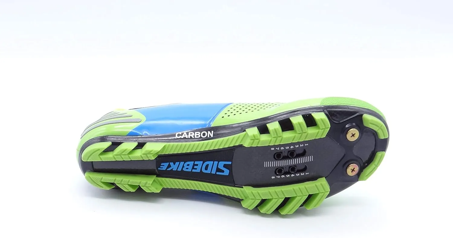 Sidebike Comp Cycling Road Biking Shoes with Carbon Fiber Soles - 3 Bolt Cleat Compatible