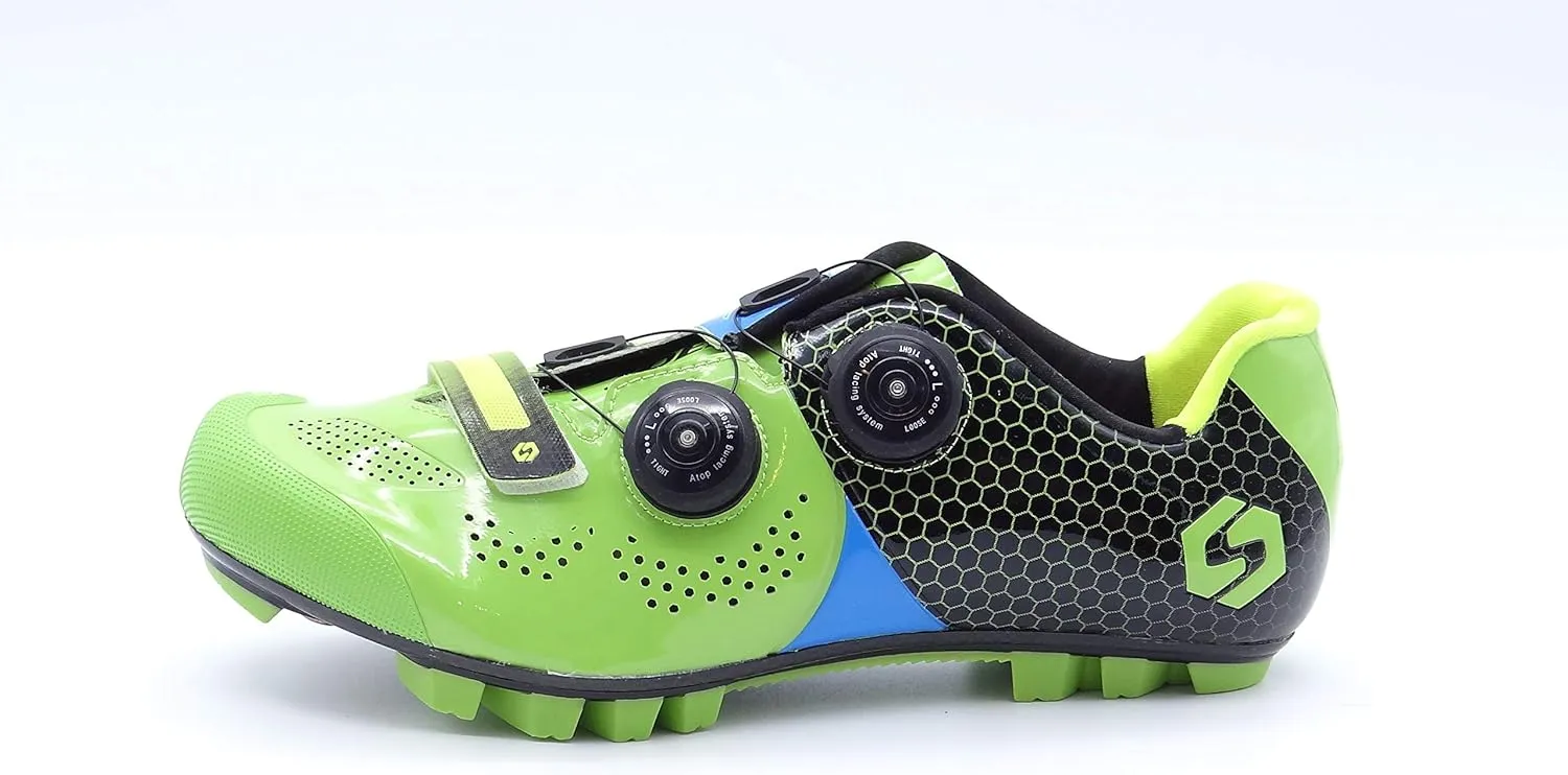 Sidebike Comp Cycling Road Biking Shoes with Carbon Fiber Soles - 3 Bolt Cleat Compatible