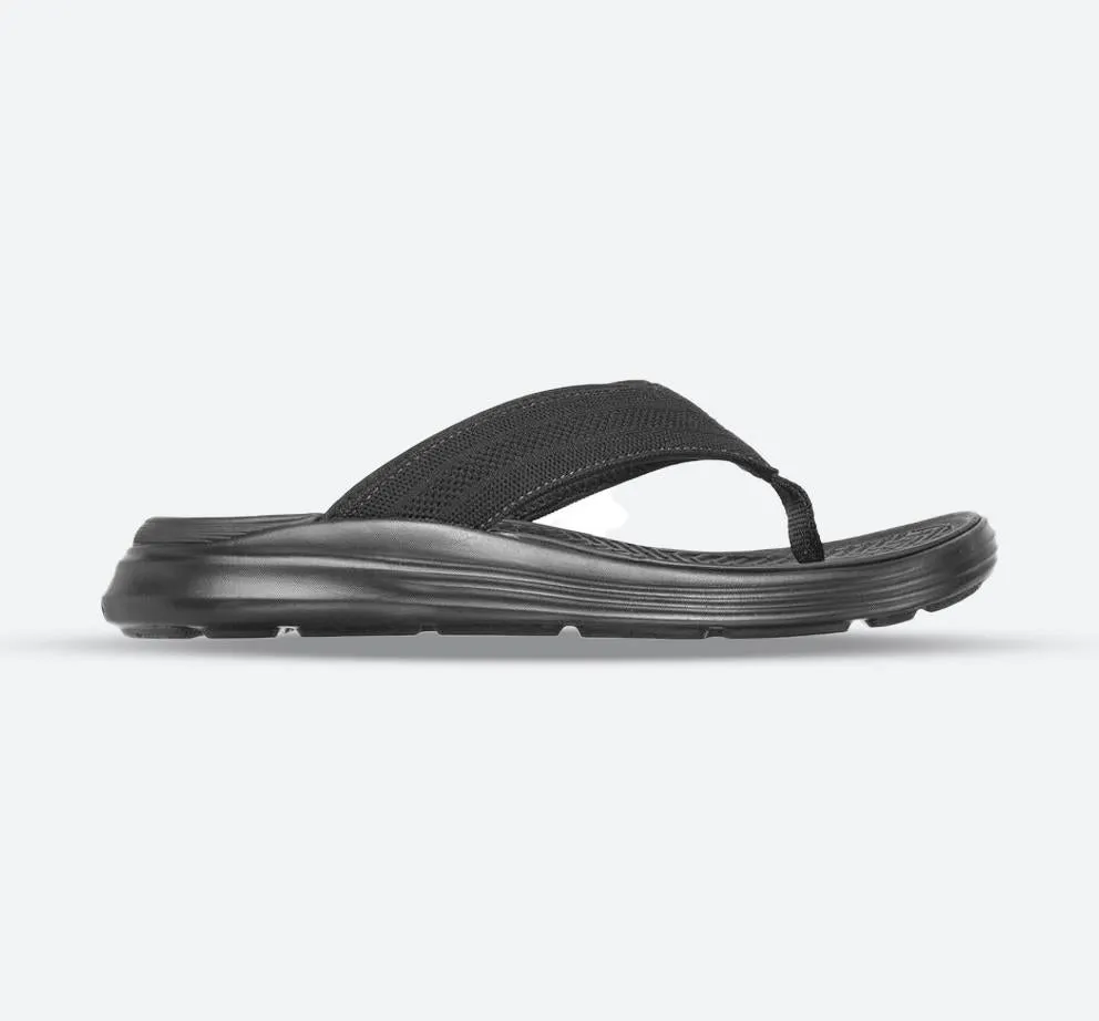 Skechers 204383 Relaxed Fit Sargo Point Vista Flip-Flop für Herren, weite Passform