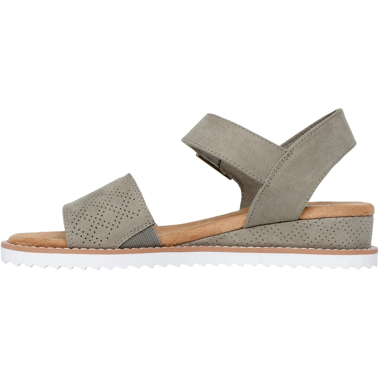 Skechers Desert Kiss Serendipitous Polyester Women's Olive Sandals