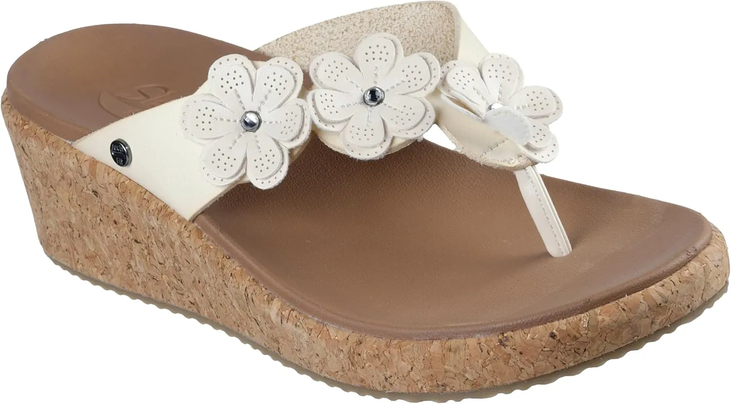 Skechers Women's Archfit Beverlee-Rare Blossom Flip-Flop