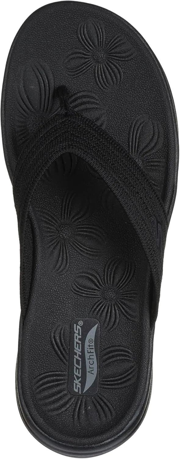 Skechers Women's On-The-go Arch Fit Radiance-Lure Flip-Flop