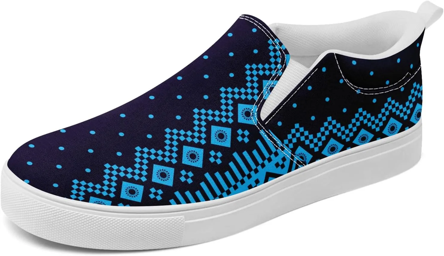 Slip on Shoes for Men Women Canvas Sneakers Loafers Classic Low Top Casual Shoes