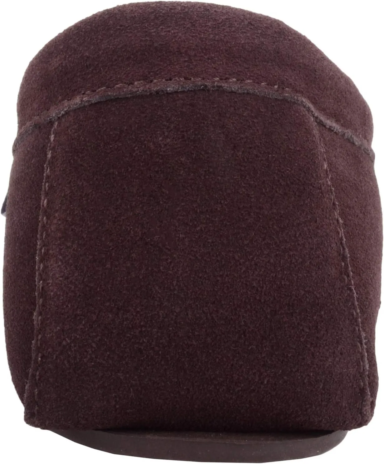 SNUGRUGS Men's Monty Suede Wool Rubber Sole Moccasins