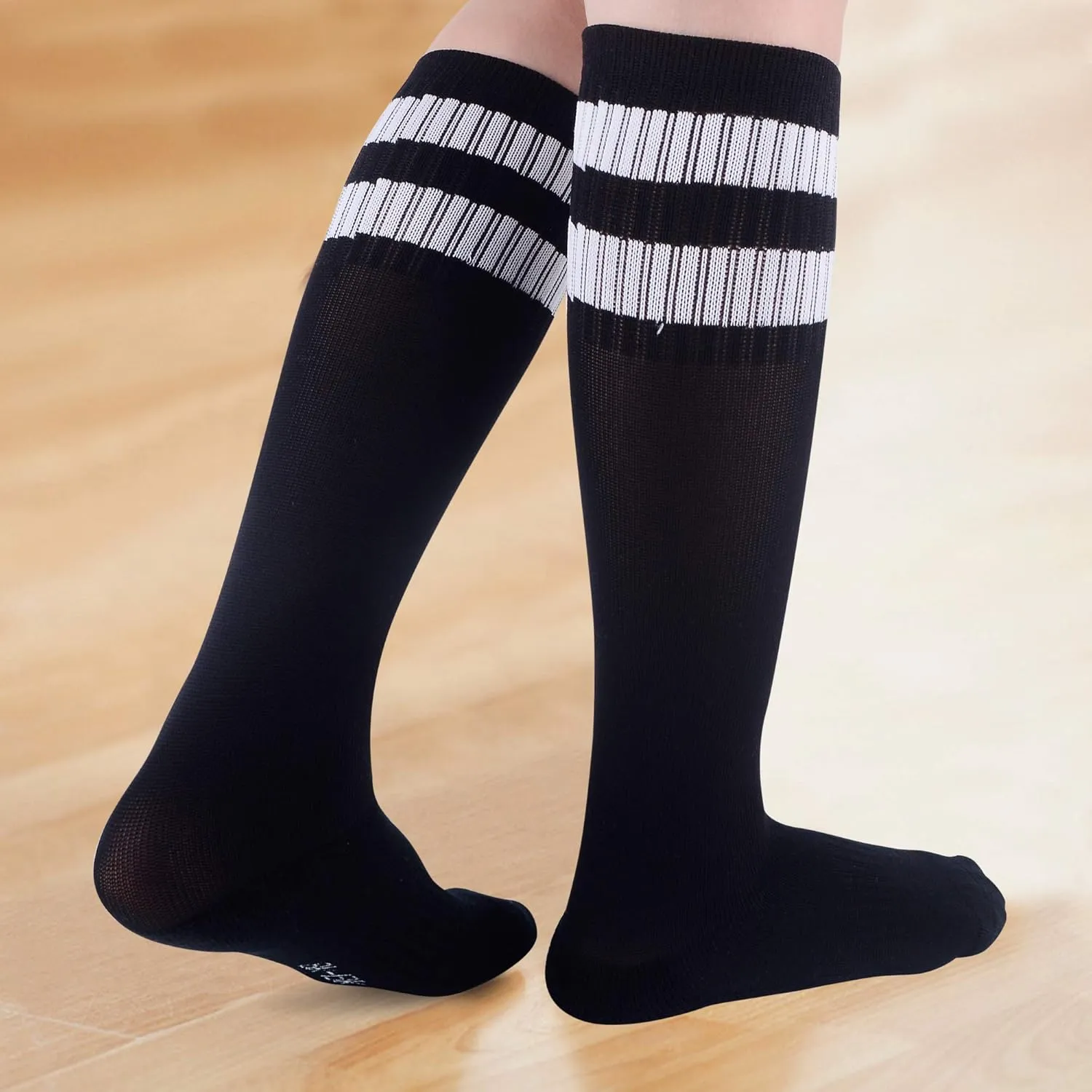 Soccer Softball Baseball Football Socks for Youth Kids Boys and Girls Ages 4 to 16 Knee High Sport Athletic Socks
