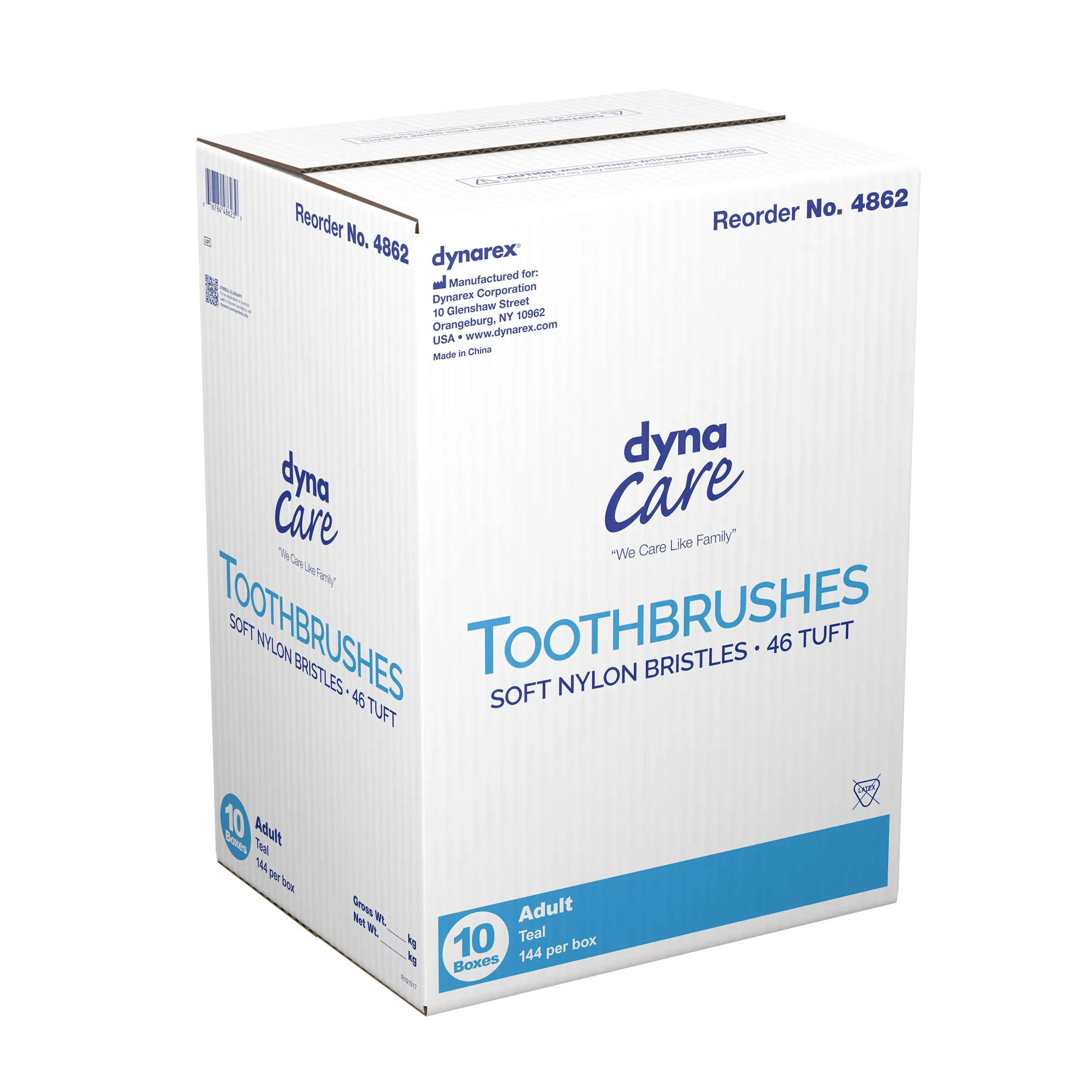 Soft Nylon Bristles Toothbrushes 46 Tuft