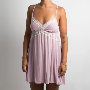SOFT PINK BABYDOLL CHEMISE