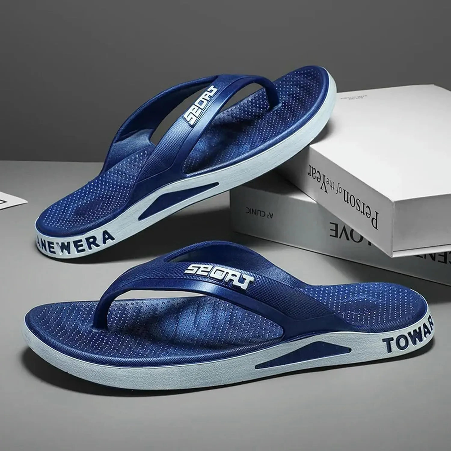 Sports Outdoor Fashion&Trend Comfortable Beach Sandals Men Casual Shoes House Flip Flops Home Shoes